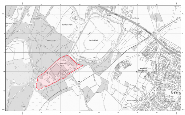 Canford project map