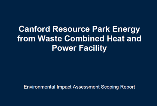 MVV Environment submits Scoping Report for new Energy from Waste Combined Heat and Power Facility